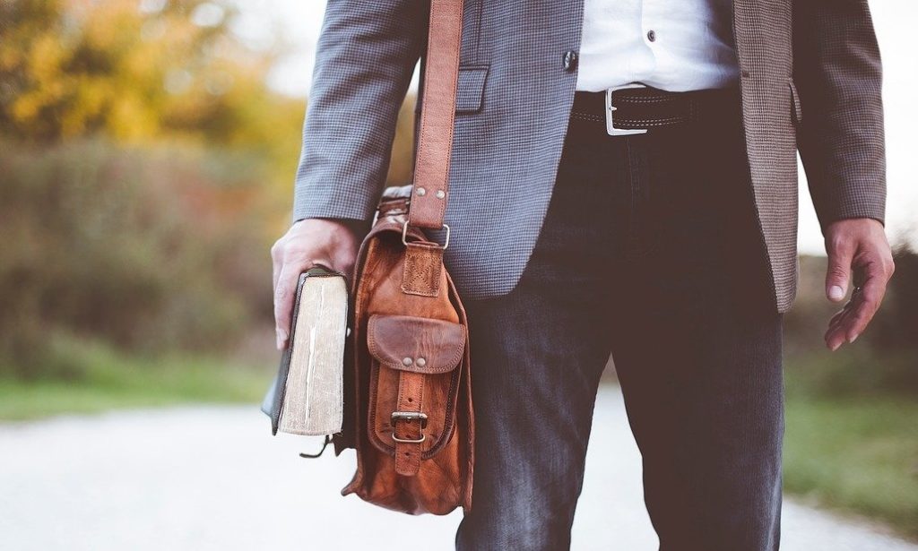 a missionary and bible